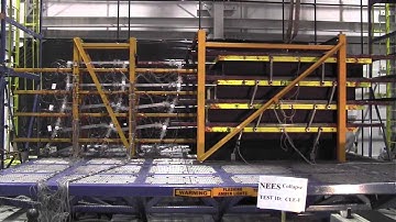 Sidesway collapse of a scale model of a 4-story steel Moment Resisting Frame (Frame #1)