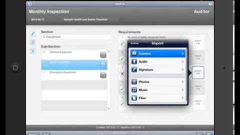 FileMaker iOS Demo Solution  Auditor