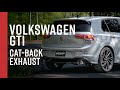 2022+ VOLKSWAGEN GOLF GTI // MBRP 3" Cat-Back, Dual Rear Exit Exhaust
