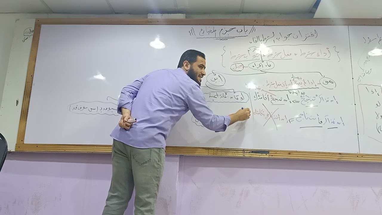 اقتران جواب الشرط بالفاء .. نحو الثانوية الأزهرية