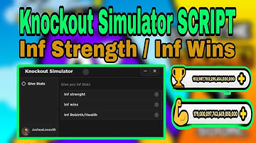 Knockout Simulator SCRIPT - Inf Strength / Inf Wins | Fluxus - Delta - Hydrogen - Arceus X