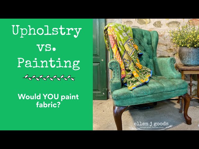 How to Change the Color of a Fabric Chair