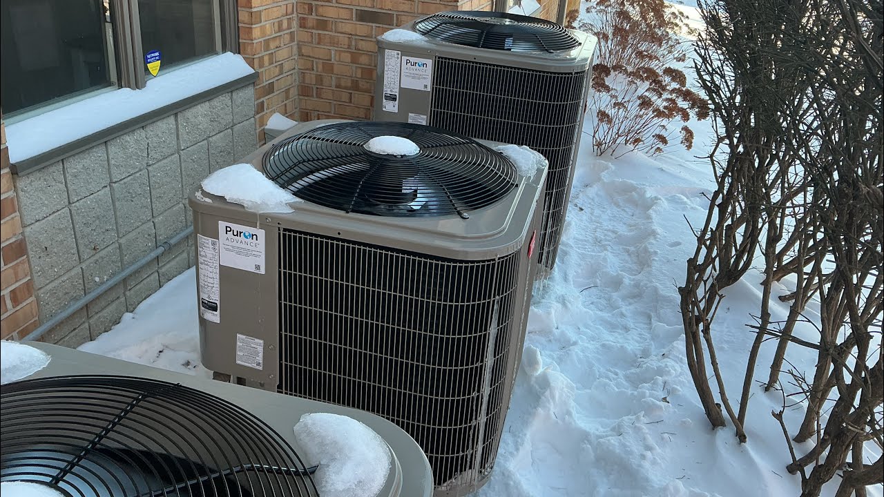 2 2025 Bryant Legacy Line Heat Pumps Defrosting