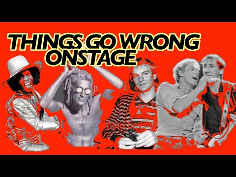 THINGS GO WRONG ONSTAGE