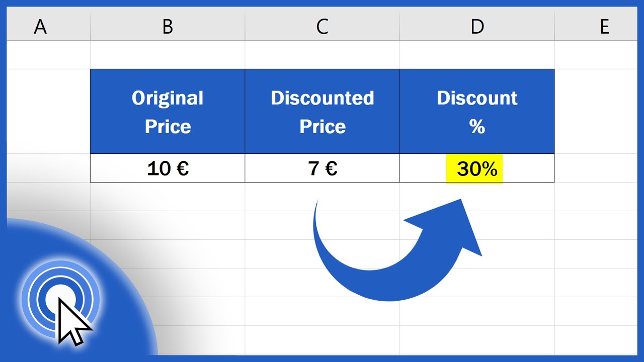 how-to-calculate-discount-percentages-in-excel-quick-and-easy-youtube