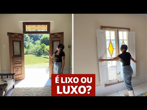 OLHEM O QUE JOGARAM FORA😱/ANTES E DEPOIS/Bora pra Roça?