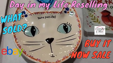 Double The Deals: 2 Live Sales In 1 Day! Buy It Now Sale | What Sold Vlog | Full-Time Reseller