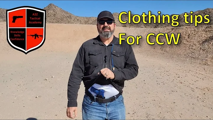 Clothing tips for concealed carry