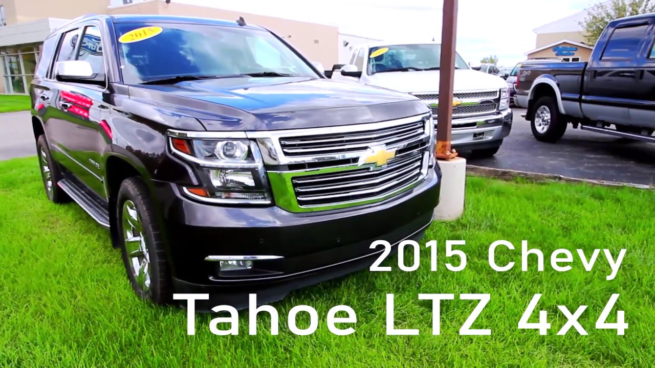 2015 Chevy Tahoe LTZ 4x4 - YouTube