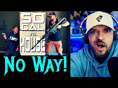 They did WHAT?! Will a .50 Call go through a house?! | Reaction!