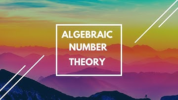 Algebraic numbers and number fields