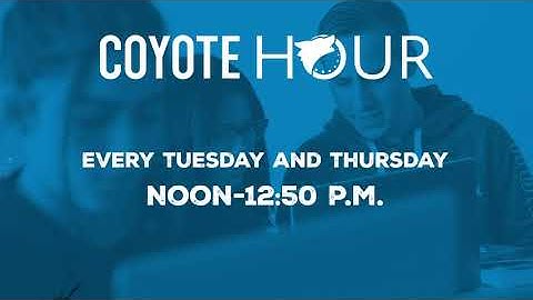 CSUSB Introduces Coyote Hour