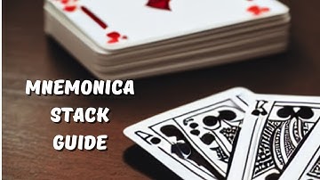 MNEMONICA Stack by Juan Tamariz - NEW GUIDE (Tutorial for Beginners) - Memorized Deck Magic!