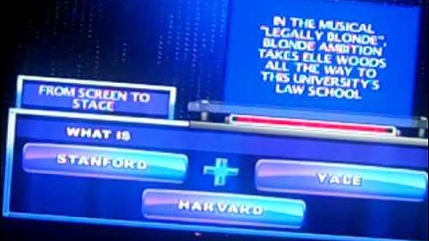 Jeopardy Wii Game 1 Part 2