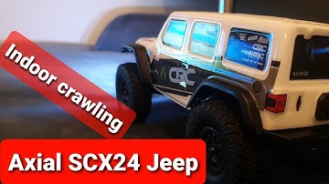 Axial SCX24 Jeep- BEST 1/24 CRAWLER- indoor crawling-TEST