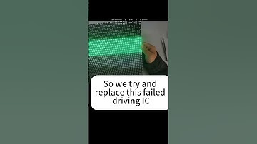 how to repair LED modules/LED display/LED screen/LED panel