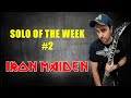 Iron maiden  wasted years guitar solo  anto addabbo