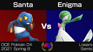 OCE Pokkén DX 2021 Spring 8 - Losers Semis: Santa (Croagunk, Empoleon) vs. Enigma (Gardevoir)