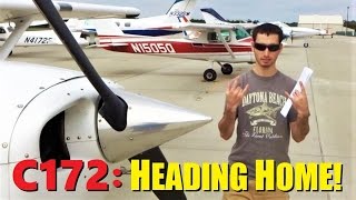 Cessna 172 Rental Flight with Friends - Back to Daytona!