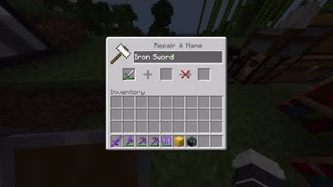 How to add glitched/colored names to ur items on minecraft bedrock