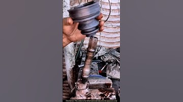CV Axle Greasing Guide | Easy Step by Step #shortsfeed #mechanic #automobile