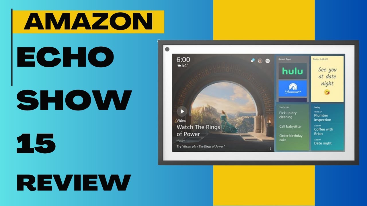 The Ultimate Smart Display? Amazon Echo Show 15 A Comprehensive