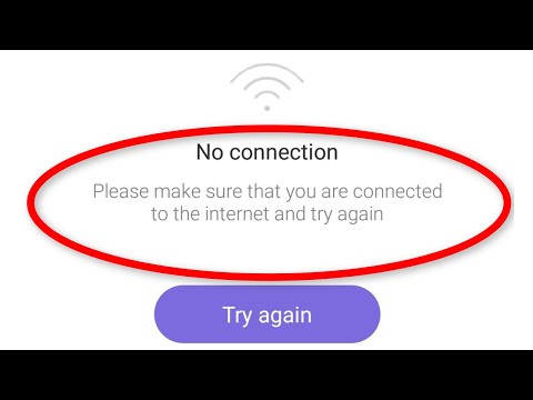 Fix Viber - No Connection || Please Make Sure That You Connected to The Internet And Try Again