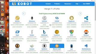EOBOT Cloud mining strategy Build 3 week mining power 2017