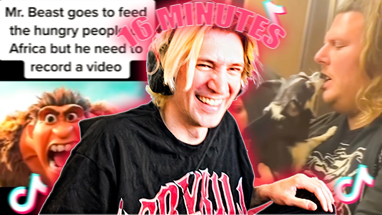 14 МИНУТ TIKTOKS, КОТОРЫЕ ЗАСТАВИЛИ XQC УМЕРЕТ ОТ СМЕХА