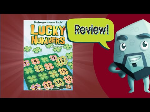 Tiki Editions Lucky Numbers - Be First to Complete Your Garden; 1 Rule -  Numbers in Each Row & Each Column Must be Arranged in Ascending Order;  Draw