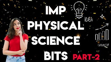 Physical science bits in english&Competitive exams|| #physics imp bits in english
