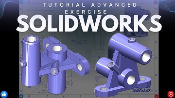 Solidworks Tutorial Advanced Exercise | Tips and Tricks | Free Courses सीखिए