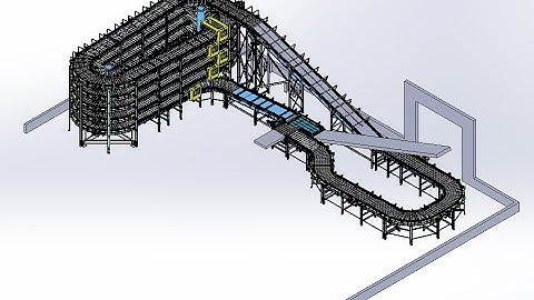 Tire/Wheel Conveyor for Automotive Production Facility