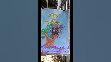 Thumbnail of Poster Adiwiyata di kelas alam#short