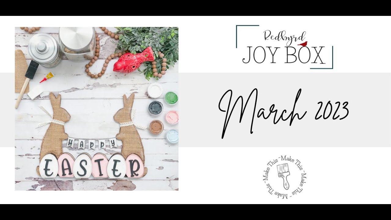 Joy Box Video Joy Box March 2023 Tutorial - YouTube