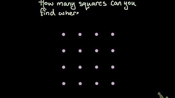 How many squares on dots?