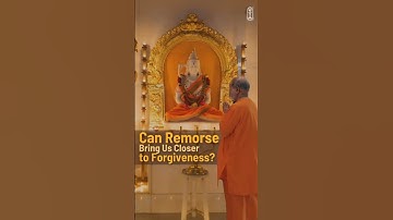 Can Remorse Bring us Closer to Forgiveness? -Swami Tejomayananda #ChinmayaMission #Shorts