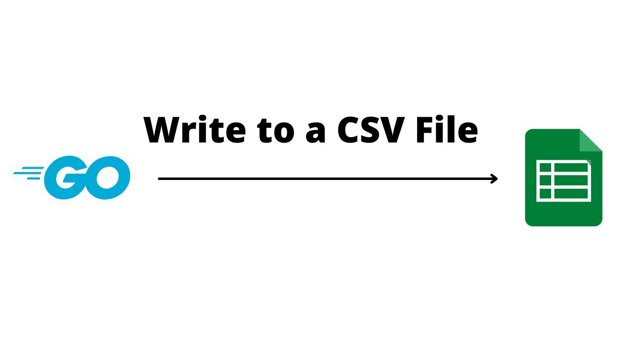 Go Tutorial | Write to CSV - YouTube Go Tutorial | Write To Csv - Youtube