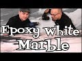 Epoxy White Marble
