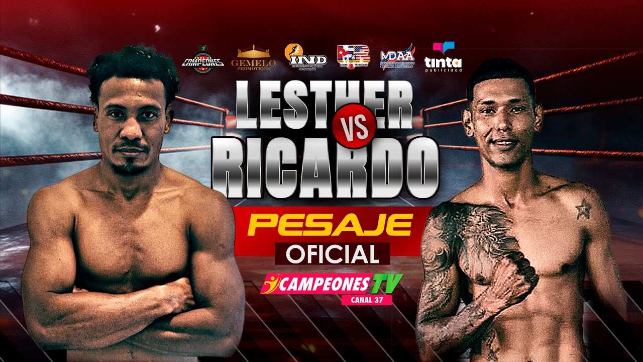 🥊 PESAJE OFICIAL | Lesther Espino vs Ricardo Rodríguez | Zona de Campeones (28/11/2025)