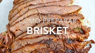 CÓMO HACER BRISKET (suave \& delicioso) - Recetas fáciles Pizca de Sabor