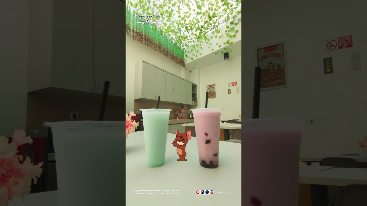 Blueby Ice / Bubble Gum nih, keduanya sama-sama nyegerin dan bikin ketagihan sih @ndalemkratonhotel