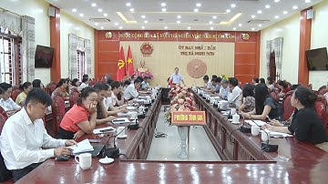 Hội nghị cán bộ, công chức, viên chức, người lao động UBND phường Tĩnh Gia
