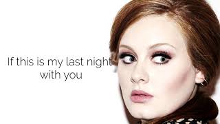 Adele - All I Ask Lyrics - LyricsJonk.com