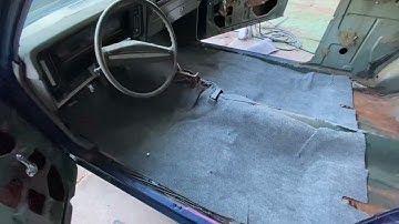 Cheap and Easy Classic Car Carpet  DIY Carpet Installation
