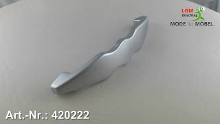 Möbelgriff Leinfelden-Echterdingen, Design, Zinkdruckguß - Chrom Matt - Art. Nr. 420222