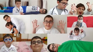Berat İle Buğranin Doktorculuk Vi̇deolari Heyecanli Anlar 1. Bölüm
