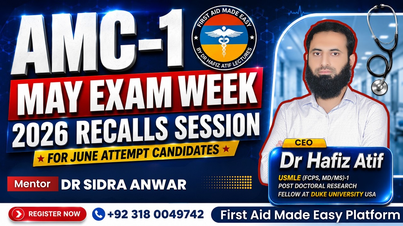 AMC-1 Exam Week Recalls June 2026 by Fame Dr Hafiz Atif