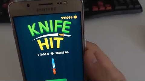 KNIFE HIT HACK FOR ANDROID , IOS