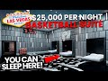 INSIDE A VEGAS HOTEL ROOM WITH A BASKETBALL COURT!